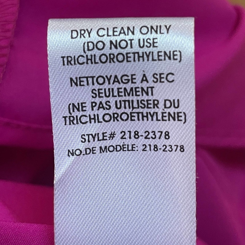 Nanette Lepore Fuchsia and Black Lace Midi Dress - Picture 9 of 15